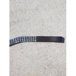 Pandebnd med krystaller fra QHP "Lotus" str pony