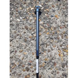 Dressur pisk i Carbon i sort /gr