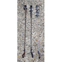 Ridepisk til brn  60 cm med hndtag 