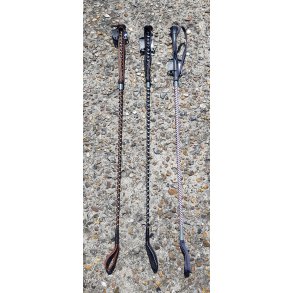 Ridepisk til brn  60 cm med hndtag 