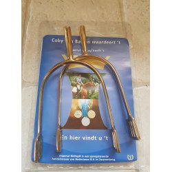 Sporer fra IR i guld duble "Coby van Baalen" 40 mm