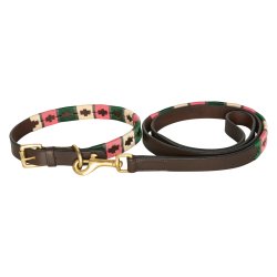 Hundehalsbnd fra HV polo "Camila" Brun