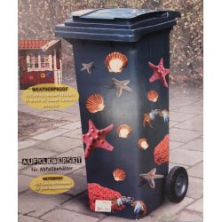 Skraldespands dekoration flere motiver