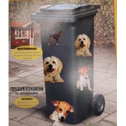 Skraldespands dekoration flere motiver