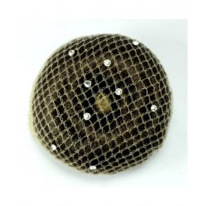 Tyndt metal hrnet men swarovski krystaler