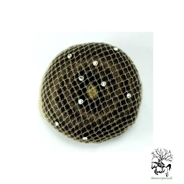 Tyndt metal hrnet men swarovski krystaler