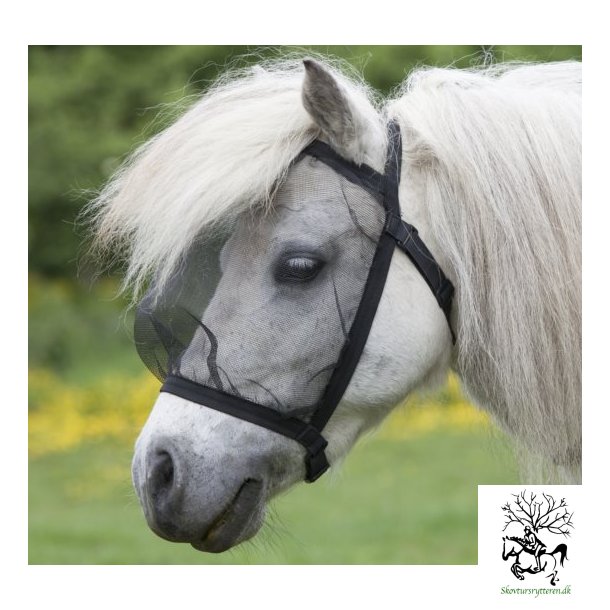 Fluemaske med elastik halsrem fra str shetlnder