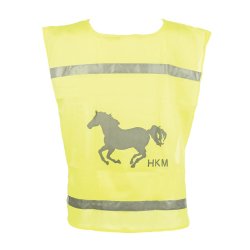 Refleksvest fra HKM med hest p ryggen str. s-m