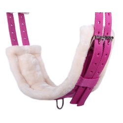 Longeringsgjord med plys foring 