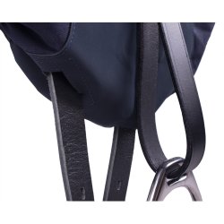  Sadelovertrk du kan ride ud p som beskytter sadlen fra QHP, dressur ell combi i navy bl