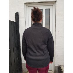 Cardigan med guld glitter og lynls med fleece foer fra ELT "Cincinnati" str S