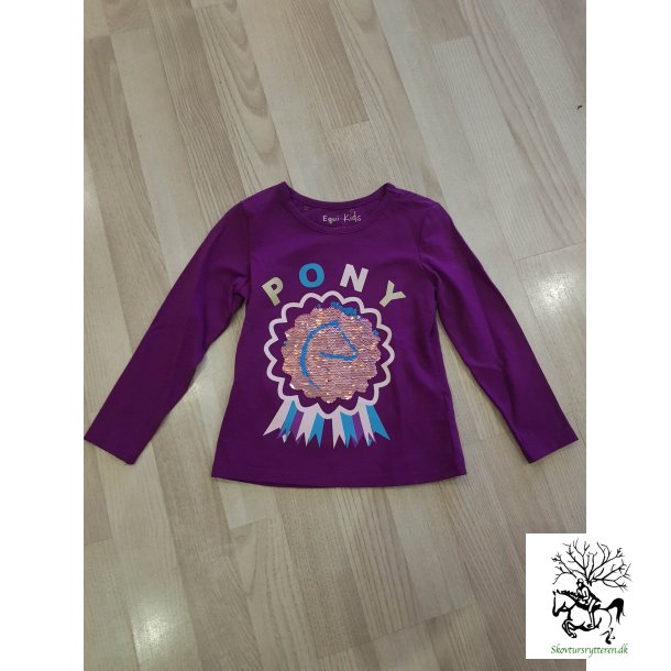 Langrmet T-shirt-Equi-kids