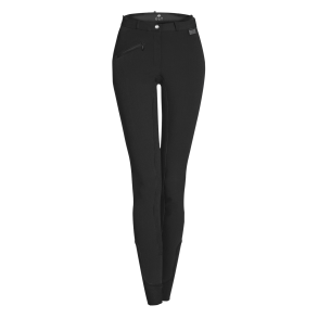 Ridebukser i bommuld med helskind fra Waldhausen  sort eller hvid