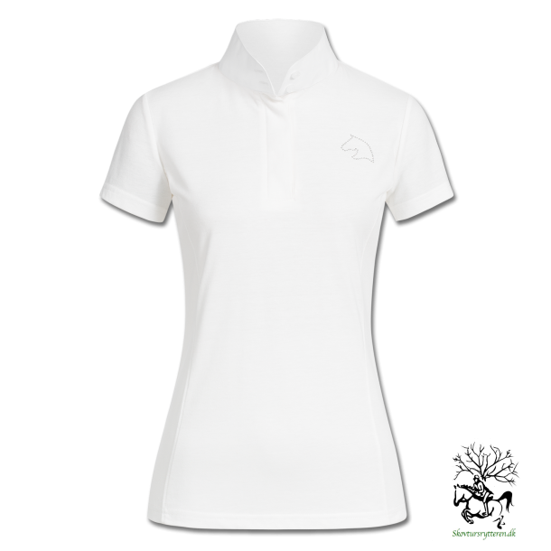 Stvne bluse med lille hest i similisten "Laura"