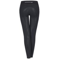 Ridetights fra waldhausen med full silikone grib "Victoria" Sort str 40