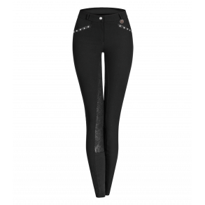 Ridebukser med sten og full silikone grib mnster