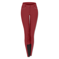 Ridebukser med sten og full silikone grib mnster