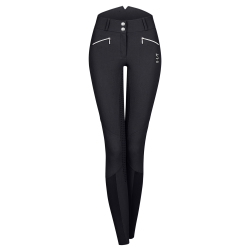 Ridebukser med hj talje og full silikone grib "Hella"