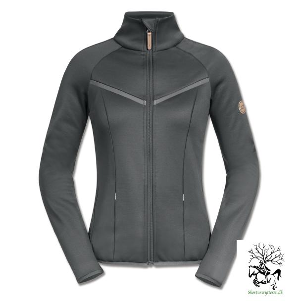 Cardigan m indvendig fleece fra ELT" COLOGNE" Gr eller Rubin rd