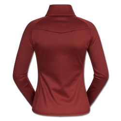 Cardigan m indvendig fleece fra ELT" COLOGNE" Gr eller Rubin rd