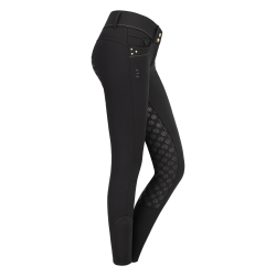 Vinter Thermo ridebukser med hj talje fra IR "Claire" Sort