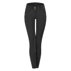 Vinter Thermo ridebukser med hj talje fra IR "Claire" Sort