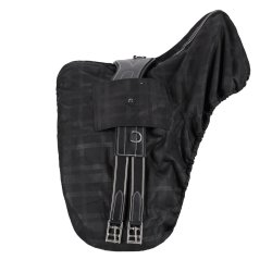 Sadelovertrk med bning til gjord, vandtt fra QHP i farven midnight - Sort