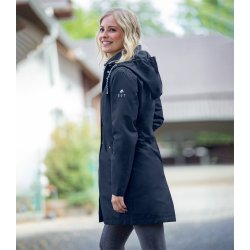 Ridejakke / regnjakke med slids  fra ELT " Emilia" Navy bl