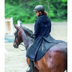 Regnfrakke i luksus kvalitet fra Waldhausen  "FEHMARN" navy