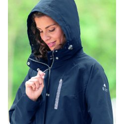 Regnfrakke i luksus kvalitet fra Waldhausen  "FEHMARN" navy