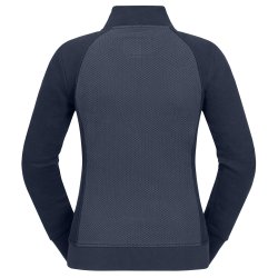 Ridecardigan / Sweat jakke med lynls vinter "Fremont" fra ELT Navy bl