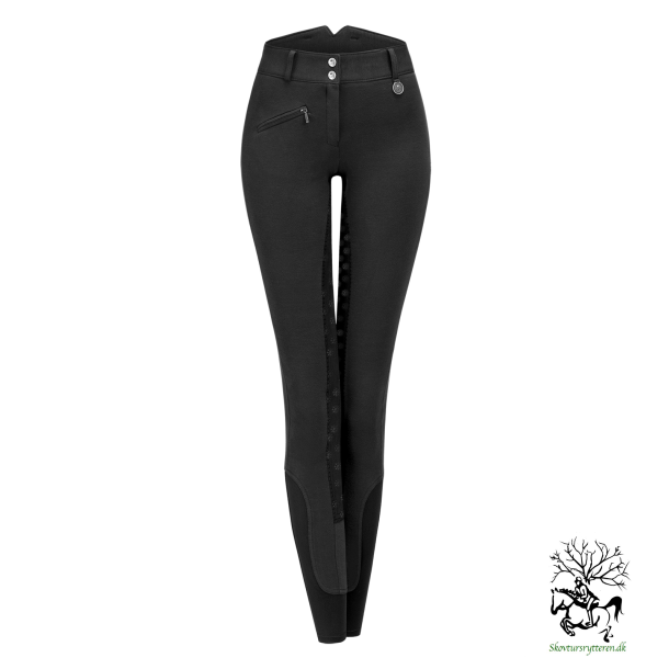 Ridebukser med Thermo foring og hj talje "FUN SPORT"- sort