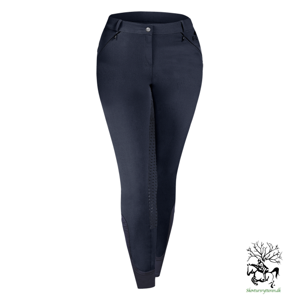 Ridebukser med silikone grib  "Dahlia" sort eller Navy bl 