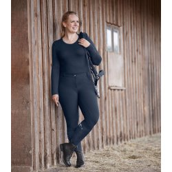 Ridebukser med silikone grib  "Dahlia" sort eller Navy bl 