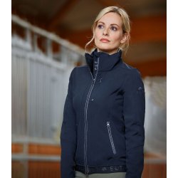Ridejakke Softshell fra ELT - All Year  " Grasse " Navy bl