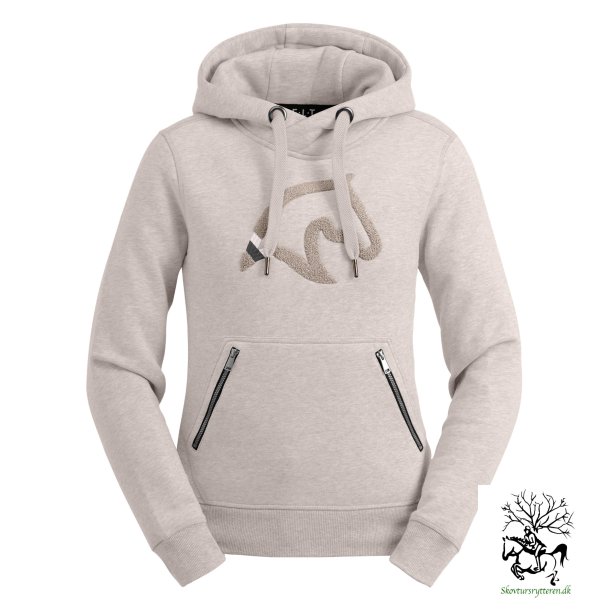 Hoodie grmeleret med hestehoved "Kent"