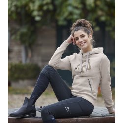 Hoodie grmeleret med hestehoved "Kent"