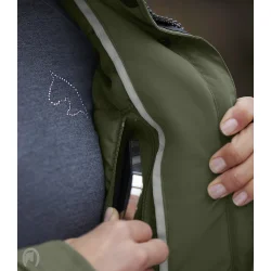  Parka Vinterjakke fra ELT "Kopenhagen" Oliven grn