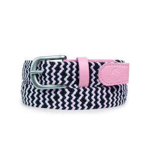 Blte med stretch til junior i Sort/pink 