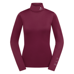 Rullekrave t-shirt fra ELT "Madison" i Bordeaux 