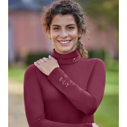 Rullekrave t-shirt fra ELT "Madison" i Bordeaux 