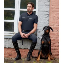 Polo T-shirt til herre " Michigan" i navy bl 