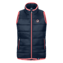 Vest til brn fra ELT " Lucky Lou i Bl med pink detalje