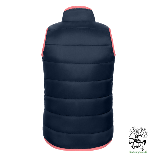 Vest til brn fra ELT " Lucky Lou i Bl med pink detalje