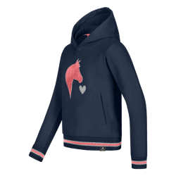 Hoodie til brn med Lucky Heart fra Waldhausen.