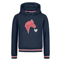 Hoodie til brn med Lucky Heart fra Waldhausen.