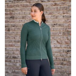 Funktions cardigan i 3D strik fra Waldhausen "Stockholm"