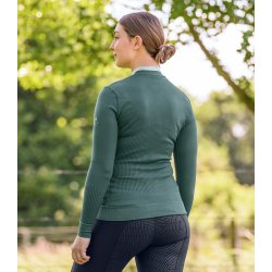 Funktions cardigan i 3D strik fra Waldhausen "Stockholm"