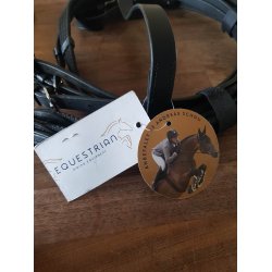 Trense med enkelt nsebnd i str. cob.