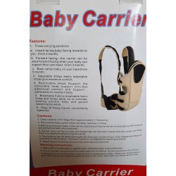 Bresele til baby 3-12 md - Sort eller beige